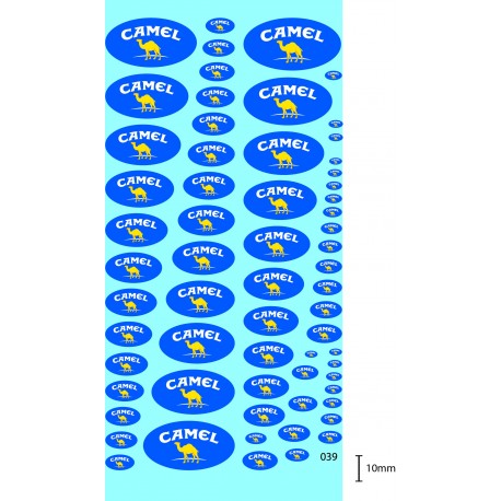 DECALCOMANIES CAMEL NEW CIGARETTE
