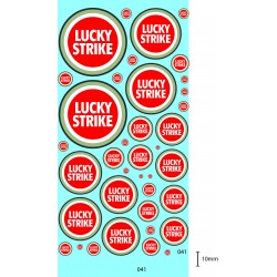 DECALS LUCKY STRIKE