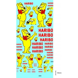 DECALCOMANIES HARIBO OURSON