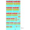 DECALCOMANIES HARIBO TEXTE