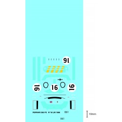 DECALCOMANIES FERRARI 365 P2 N°16 LE MANS 1966 1/43