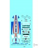 DECALCOMANIES¨PORSCHE 962 N°57 DAYTONA 1988 1/43