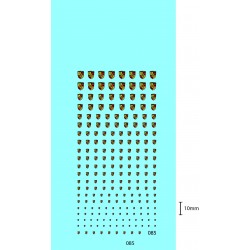 DECALCOMANIES ECUSSON PORSCHE