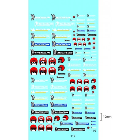 DECALCOMANIES MICHELIN 2