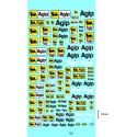 DECALS AGIP