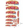 DECALS PINDER CIRCUS JEAN RICHARD
