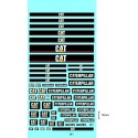 DECALS CATERPILLAR CAT 1