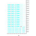 DECAL OUIGO.COM 1/87  HO +1/160
